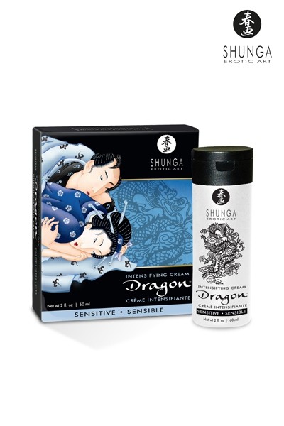 Crème de virilité du dragon sensible - Shunga