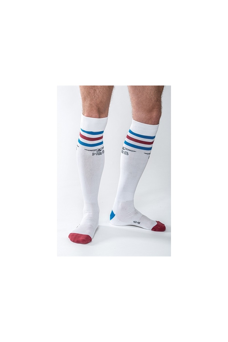 Chaussettes Mister B URBAN Gym blanches