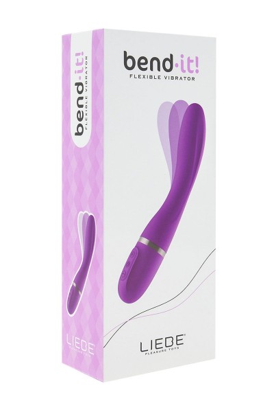 Vibromasseur flexible Bend It - violet
